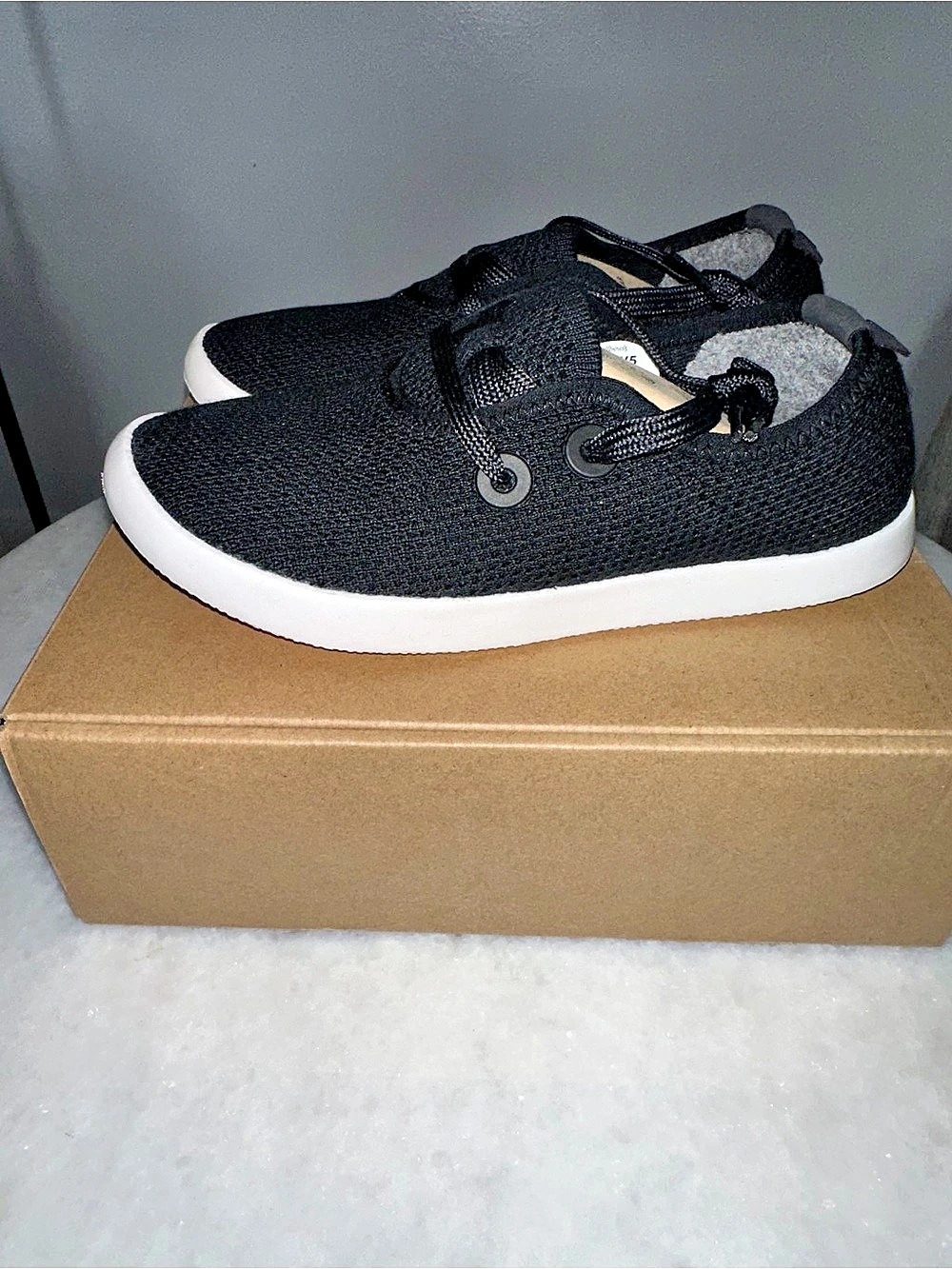 Allbirds Tree Skippers Women's Black & White US 5